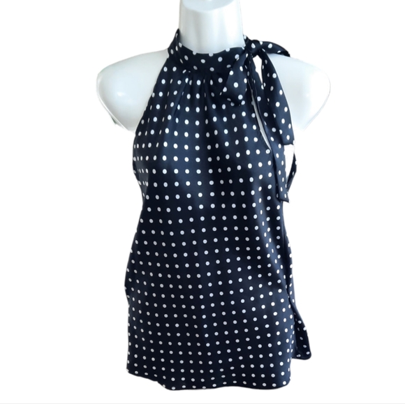 Maurices Tops - Maurice's Scarf Neck Sleeveless Blouse